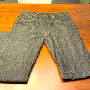 Men’s Levi’s 501, dark wash, heavy denim. Brand new without tags. Size W36, L34